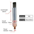 thumbnail image 1 of Efficient Electric Pickling Brush For Weld Cleaning Made From Materials Ensures Safe And Effective Usage M6 M8 M10, 1 of 8