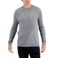 thumbnail image 2 of INC Mens Tucker Cotton Ribbed Crewneck Sweater, 2 of 2