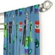 thumbnail image 4 of Set de cortinas Jay Franco Minecraft Monster Hunters Kids Blue, 4 of 6