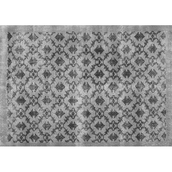 Ahgly Company Indoor Rectangle Persian Gray Traditional Area Rugs, 8' x 10'