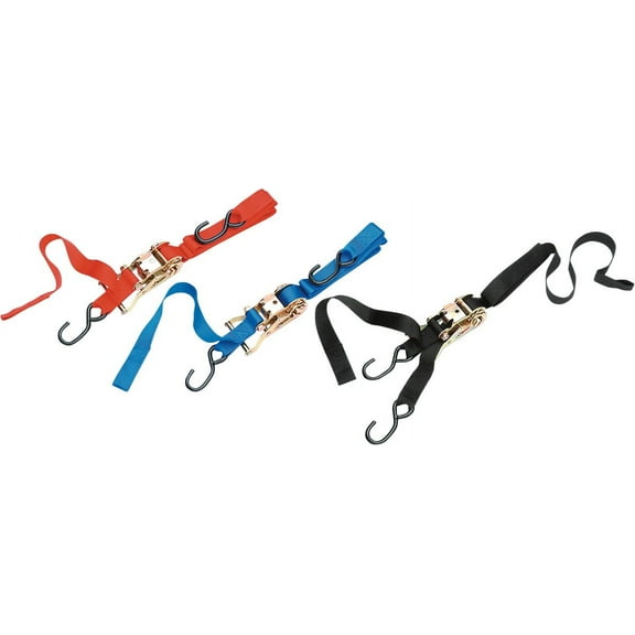 Heavy Duty Ratcheting Tie-Down with Built-In Assist - Blue