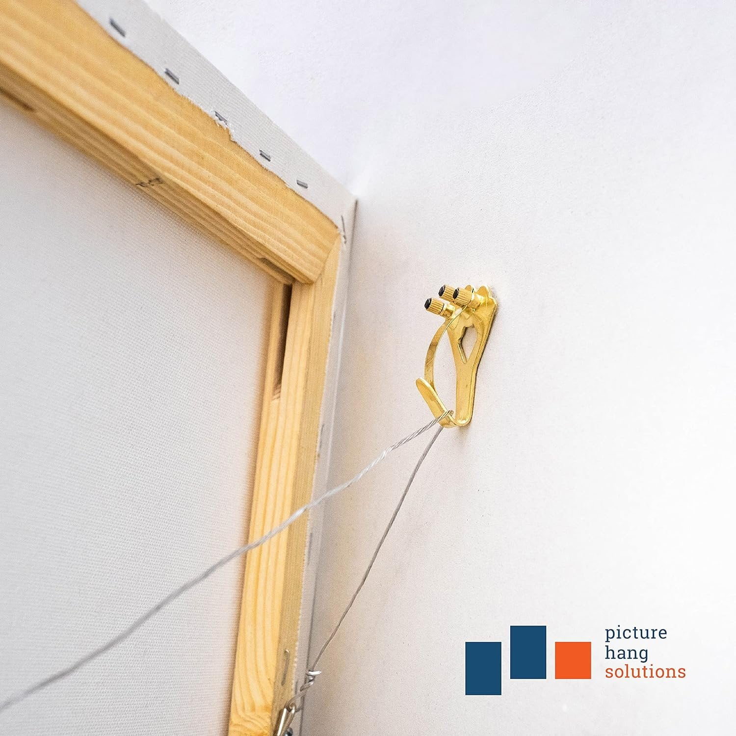 Picture Hang Solutions 75-lb Capacity Tremor Hangers - Earthquake-Proof Picture Hangers 10 Pieces Per Pack