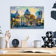 thumbnail image 4 of Epic Art 'Bucharest Romania Cec Palace' by Pedro Gavidia, Acrylic Glass Wall Art, 16"x12", 4 of 8