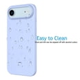 thumbnail image 6 of Cell Phone Basic Cases for iPhone 17,17 Pro,17 Air,17 Pro Max, Liquid Silicone Gel Rubber Shockproof Case Ultra Thin Slim Matte Surface Cover for iPhone 17 6.3 inch (Purple), 6 of 7