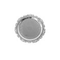 thumbnail image 1 of Retro European Gold Metal Tray, Compact Jewelry Organizer, Photo Prop, Dessert Plate, Stylish Home Accessory, Lightweight Metal Construction, 1 of 6