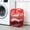 Red, variant on Foldable Mesh Laundry Hamper With Side Pocket,Pop Up Laundry Hamper, for Laundry Room, Bathroom,Room,College Dorm or Travel,28x28x40cm,Red