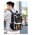 thumbnail image 4 of Mochila Anime Attack on Titan Para Mujeres De Estudiante Bolsa De Viaje Escolar Ordenador Portátil Para Hombres (Interfaz USB E Auricular), 4 of 4