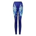 thumbnail image 4 of Mujer mariposa estampado estiramiento yoga yoga fitness correr gimnasio deportes pantalones activos Pompotops  ulkah943945, 4 of 8