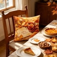 thumbnail image 5 of Halloween Sale Clearance!Fall Decor, Thanksgiving And Fall Pillow Covers 18x18 Inch Fall Pumpkin Maple Leaf Throw Pillowcase Case For Thanksgiving Pillow Rural Couch Sofa Bed Indoor Outdoor Decor, 5 of 6