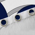 thumbnail image 4 of Homewish Minimalist Circle Stripes Black Out Curtains for Children Teens Adults,Vintage Aesthetic Curtains Pack of 2 (42x63 Each),Abstract Geometric Bedroom Curtains,Lightweight Room Decor, 4 of 6