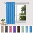 thumbnail image 1 of Paquete de 2 Cortinas de Seda Lisas con Aislamiento Térmico y Ahorro de Energía Opacas y, Beige MNFD, 1 of 5