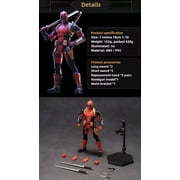 ZD Toys 1/10 Scale Super War Deadpool Collector Action Figure