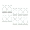thumbnail image 5 of oshhnii 4x10 Pieces Plant Climbing Wall Fixture Clips Self Adhesive for Decorations S white, 5 of 9