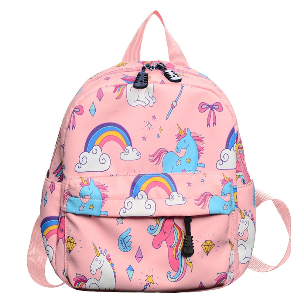 Toddler Cartoon Backpack 11" Kids Boy Girl Preschool Kindergarten Mini