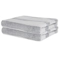 thumbnail image 1 of Toalla de microfibra con tejido de gofre de 2 piezas: toalla de baño deliciosamente suave y de rápida absorción, 1 of 5