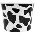 thumbnail image 4 of Cow Print Black Ice Cream Cups  (1000/Case), 4 of 4