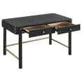 thumbnail image 3 of Arini 2-drawer Vanity Desk Makeup Table Black, 3 of 13