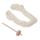 thumbnail image 5 of Husillo De Madera, Juego Profesional De Hilado De Hilo Hecho A Mano, Bricolaje Para Accesorios De Costura Para Principiantes, 5 of 7