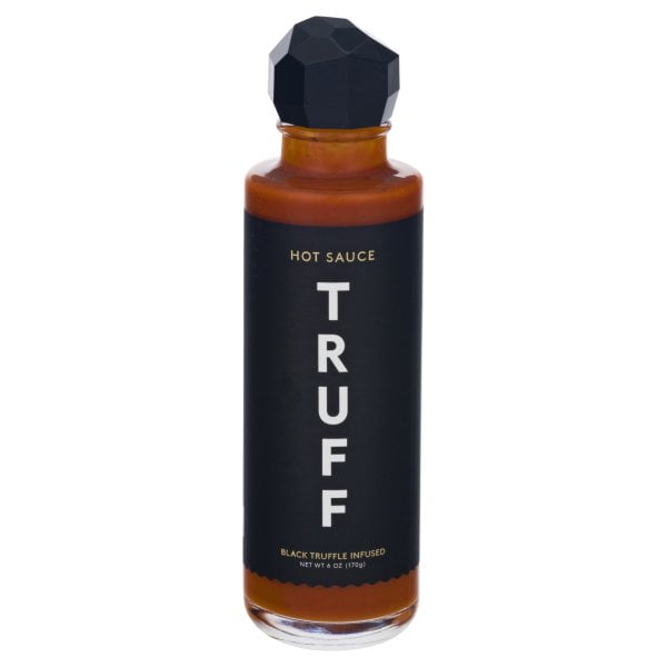 TRUFF Hot Sauce, Gourmet HotSauce with Ripe Chili Peppers, Black