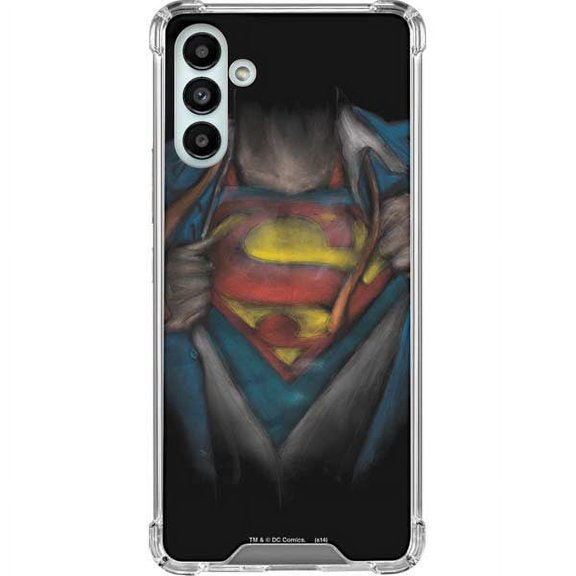 Skinit DC Comics Superman Chalk Galaxy A13 5G Clear Case