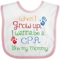 thumbnail image 3 of Inktastic CPA Like Mommy Boys or Girls Baby Bib, 3 of 4