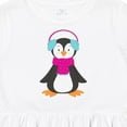 thumbnail image 4 of Inktastic Cute Penguin, Baby Penguin, Penguin with Scarf Girls Toddler Dress, 4 of 5
