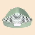 thumbnail image 6 of Rabbit Litter Box Bunny Toilet Triangle Potty Trainer Corner Large Bedding Box Pet Pan for Rabbits Chinchillas Ferrets Guinea Pigs Galesaurs, 6 of 7