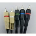 thumbnail image 3 of Cable de Video Componente de 6 PIES SatelliteSale con Audio 5 RCA RGB para HDTV DVD VCR, 3 of 5