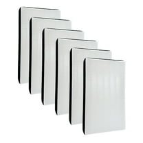 Nispira HEPA Replacement Filter F1 Allegen Reduction Compatible with Filtrete Air Purifier C01 T02. Compared to Part FAPF-F1-A. 6 Units
