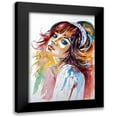 thumbnail image 1 of Kovacs, Anna Brigite 11x14 Black Modern Framed Museum Art Print Titled - Lady Girl II, 1 of 5