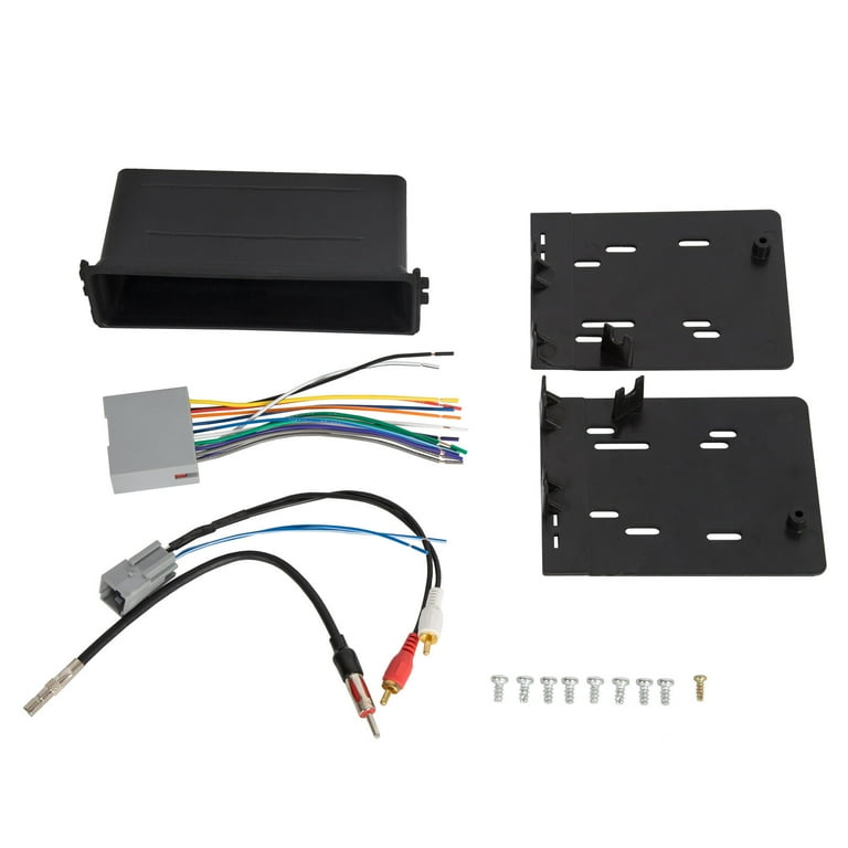 Surga Performance Radio Bezel & Stereo Kit For Ford Focus 08-10 – Silver, 2 DIN