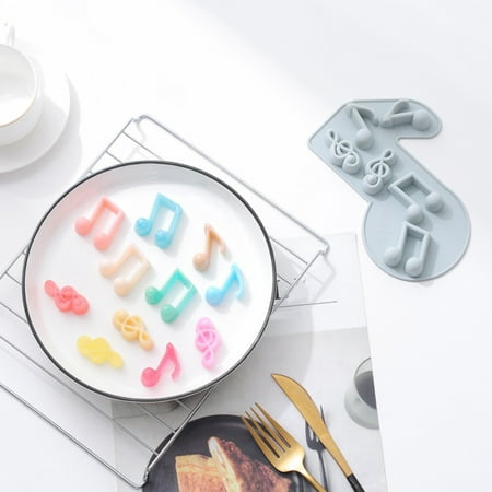 

WEPRO Music Note Silicone Fondant Molds Musical Cake Candy Chocolate Decorating Tools DIY Craft Project