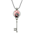 thumbnail image 1 of Trabajador campesino soldado Agua China Colgante Collar Vintage Llavero Plata Joyas Unbranded M, 1 of 3