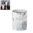 thumbnail image 1 of Bolígrafos Con Soporte Para Brochas De Maquillaje De Mármol Y Cerámica Nórdica Para La Decoración Del Baño Del Hogar Eigraketly HA040277-02, 1 of 6