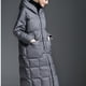 thumbnail image 3 of Abrigos de mujer Chaquetas de plumón nuevas de invierno Sencillas e informales Sólidas con bolsillos Prendas de abrigo A prueba de viento Gruesas sueltas Con capucha Plumífero de mujer Parker, 3 of 4