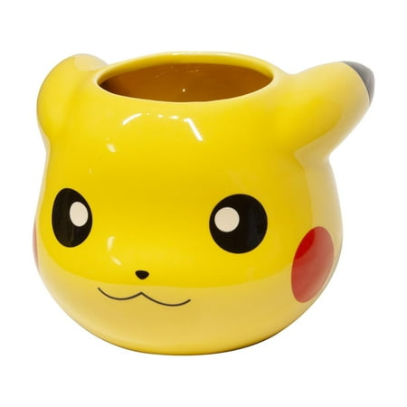 - Collectible Pokemon Pikachu 16oz 3D Sculpted Mug