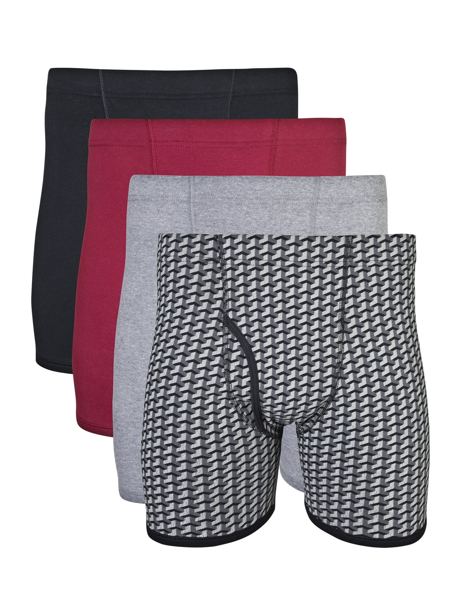 gildan boxer briefs with covered waistband