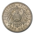 thumbnail image 2 of 1906 German States AR 5 Mark Baden Friedrich I MS-65 PCGS, 2 of 2