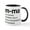 White/Black Inside, variant on CafePress - Glam Ma Mug - 11 oz Ceramic Mug - Novelty Coffee Tea Cup