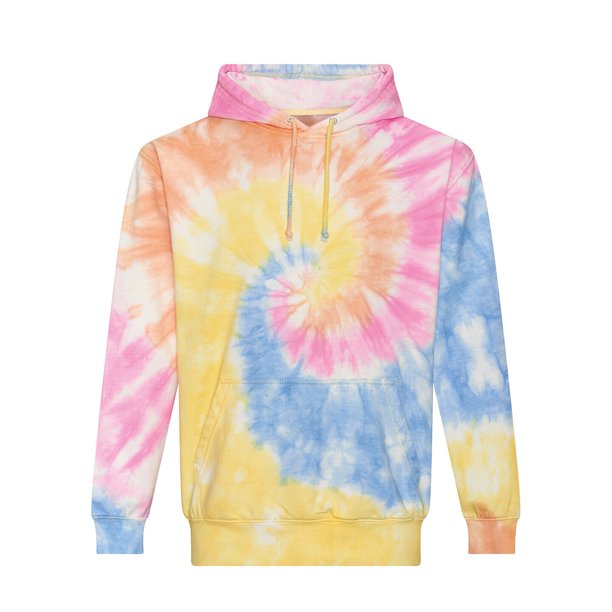 Awdis - Sudadera Remolino de Teñida con Nudos para Adultos Unisex (Amarillo, Azul, Rosa)