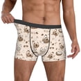 thumbnail image 2 of Kdxio Men's Boxer Briefs with Retro Rooster Print - Comfortable and Breathable Underwear for Everyday Wear, 2 of 7