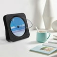 thumbnail image 3 of Portable CD Player -718 - Bluetooth, Dual Speakers, FM Radio, USB, Headphone Mode, Stereo Sound Green EU Plug, 3 of 5
