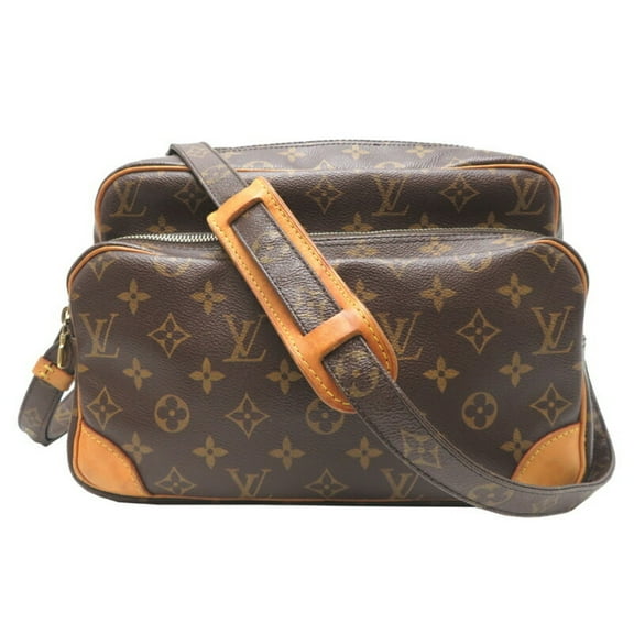 Pre-Owned Louis Vuitton Nile Women's and Men's Shoulder Bag M45244 Monogram Brown (Fair)