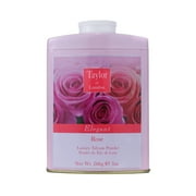 Taylor Of London Rose Luxury Talcum Powder 7.0 Oz / 200g for Women by Taylor Of London