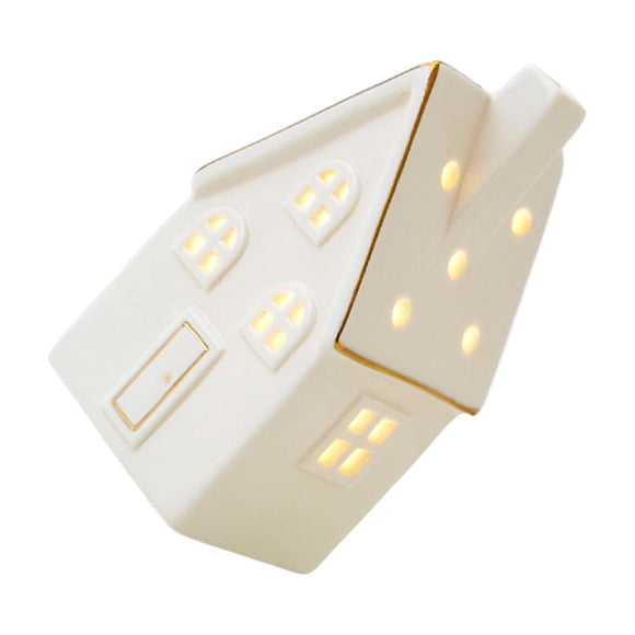 Youkk Christmas Decoration Lighted Statue for Living Fireplace Desktop Room Mantel 6.5cmx6.2cmx12.5cm 6.5x6.2x12.5cm