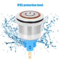 thumbnail image 1 of High  Metal Button Switch, Push Button Switch, Delicate Appearance For Switch Control Circuit Orange, 1 of 8