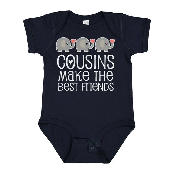 Inktastic Cousins Make the Best Friends Boys or Girls Baby Bodysuit