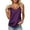 Dark Purple, variant on Womens Silk Satin Tank Tops V Neck Casual Cami Sleeveless Camisole Blouses Summer Basic Tank Shirt