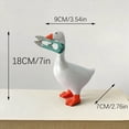 thumbnail image 4 of 2X Magnético de Pato de Ganso, Decoración de Habitación, Figuras Lindas, Adorno, Estatuas de Animales de Ganso Merch para Decoración del Hogar, 4 of 5
