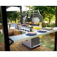 thumbnail image 3 of Palram - Canopia Austin 6' x 8' Polycarbonate/Aluminum Grill Gazebo - Gray/Black, 3 of 12